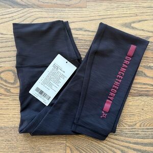 NWT Lululemon Wunder Train Leggings with Orangetheory Logo